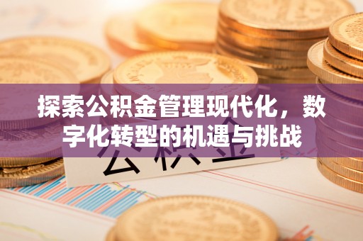 铁东探索公积金管理现代化，数字化转型的机遇与挑战