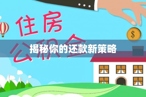 铁东揭秘你的还款新策略