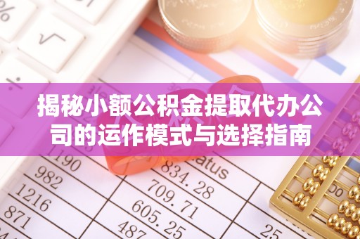 铁东揭秘小额公积金提取代办公司的运作模式与选择指南