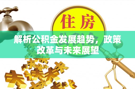 铁东解析公积金发展趋势，政策改革与未来展望