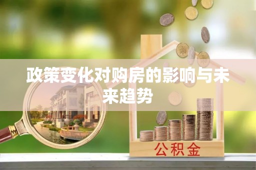 铁东政策变化对购房的影响与未来趋势