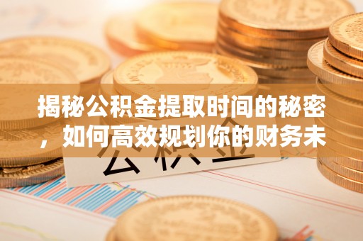 铁东揭秘公积金提取时间的秘密，如何高效规划你的财务未来