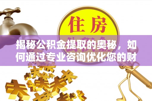 铁东揭秘公积金提取的奥秘，如何通过专业咨询优化您的财务规划