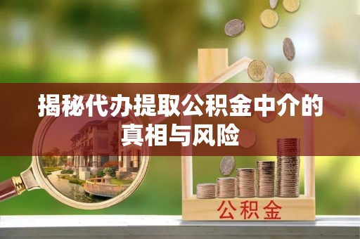 铁东揭秘代办提取公积金中介的真相与风险