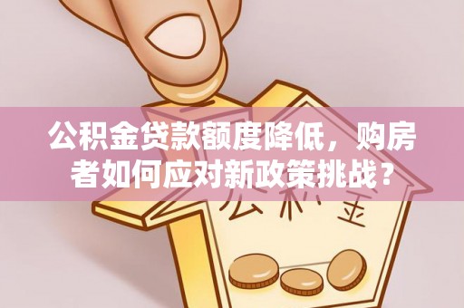 铁东公积金贷款额度降低，购房者如何应对新政策挑战？
